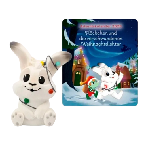 Tonies Hörspielfigur Flöckchen Die verschwundenen Weihnachtslichter